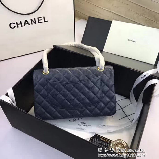 香奈兒CHANEL 升級版A1112全新經典小羊皮金銀鏈條單肩斜挎包 DSC1739